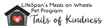 LifeSpan's Meals on Wheels Pet Program Tails of Kindness